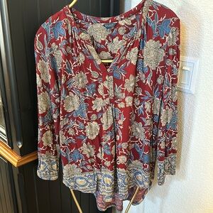 Lucky Brand blouse/shirt size L